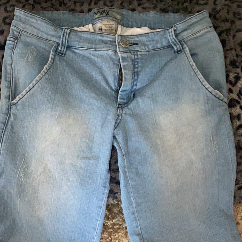 Wax capris